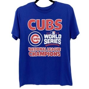 NEW Tailgate Chicago Cubs 2016 World Series Champions Tee